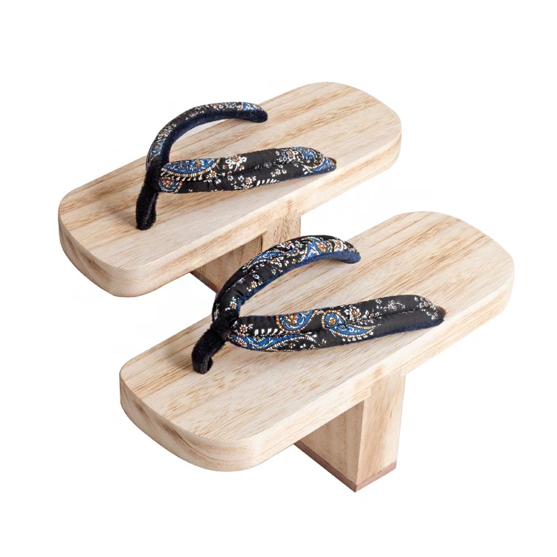 Geta Wooden Sandal - Sandales Geta japonaises pour hommes et