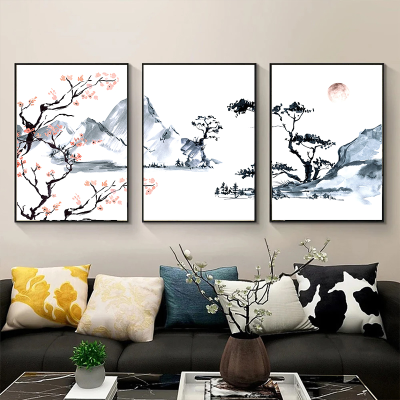 Japanese Lifestyle Home - Impression sur toile de peinture à