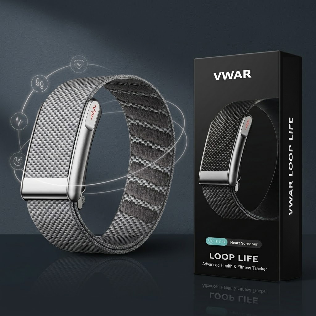 Japanese Women Lifestyle - VWAR Loop Life – Bracelet connecté