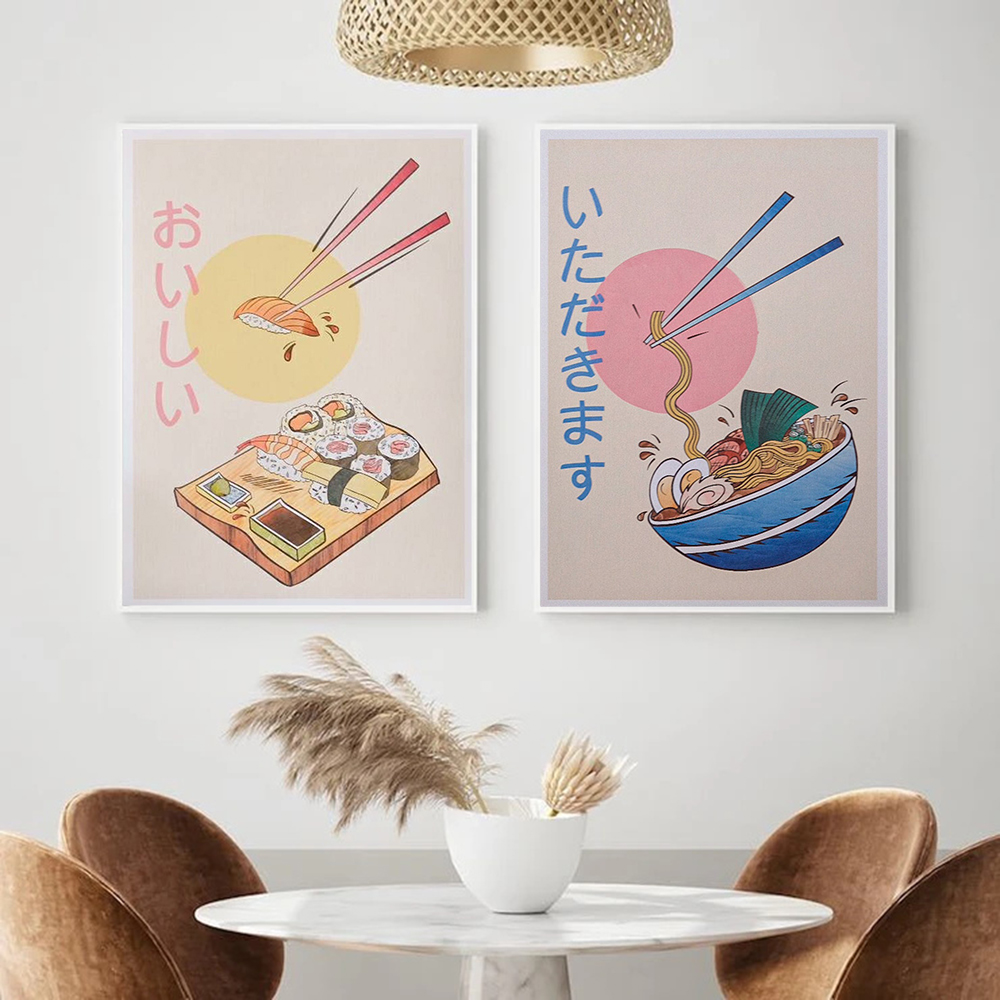 Affiches et imprimés de nourri - Japanese Lifestyle Home avis et prix