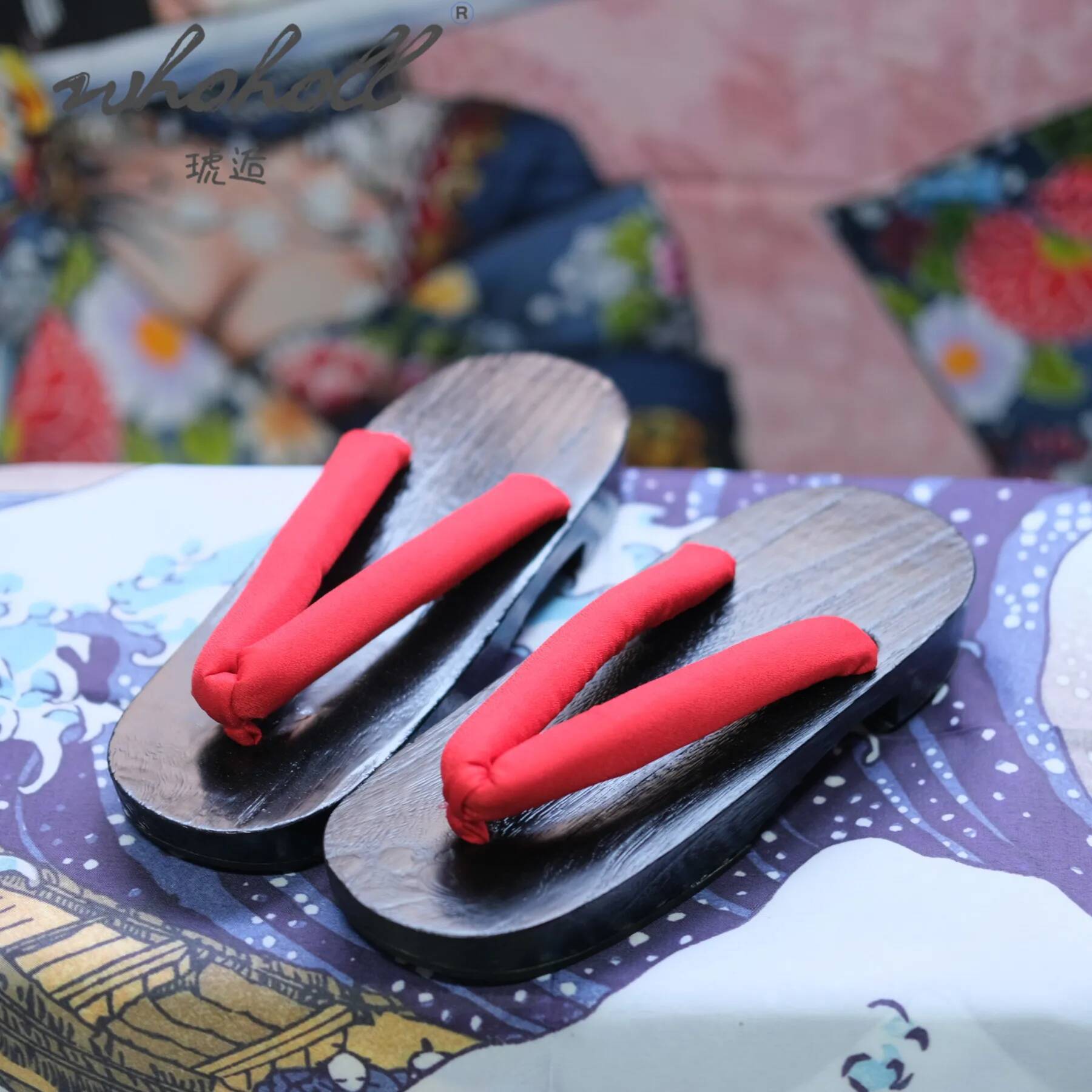 Pantoufles d'été japonaises Ge - Geta Wooden Sandal avis et prix