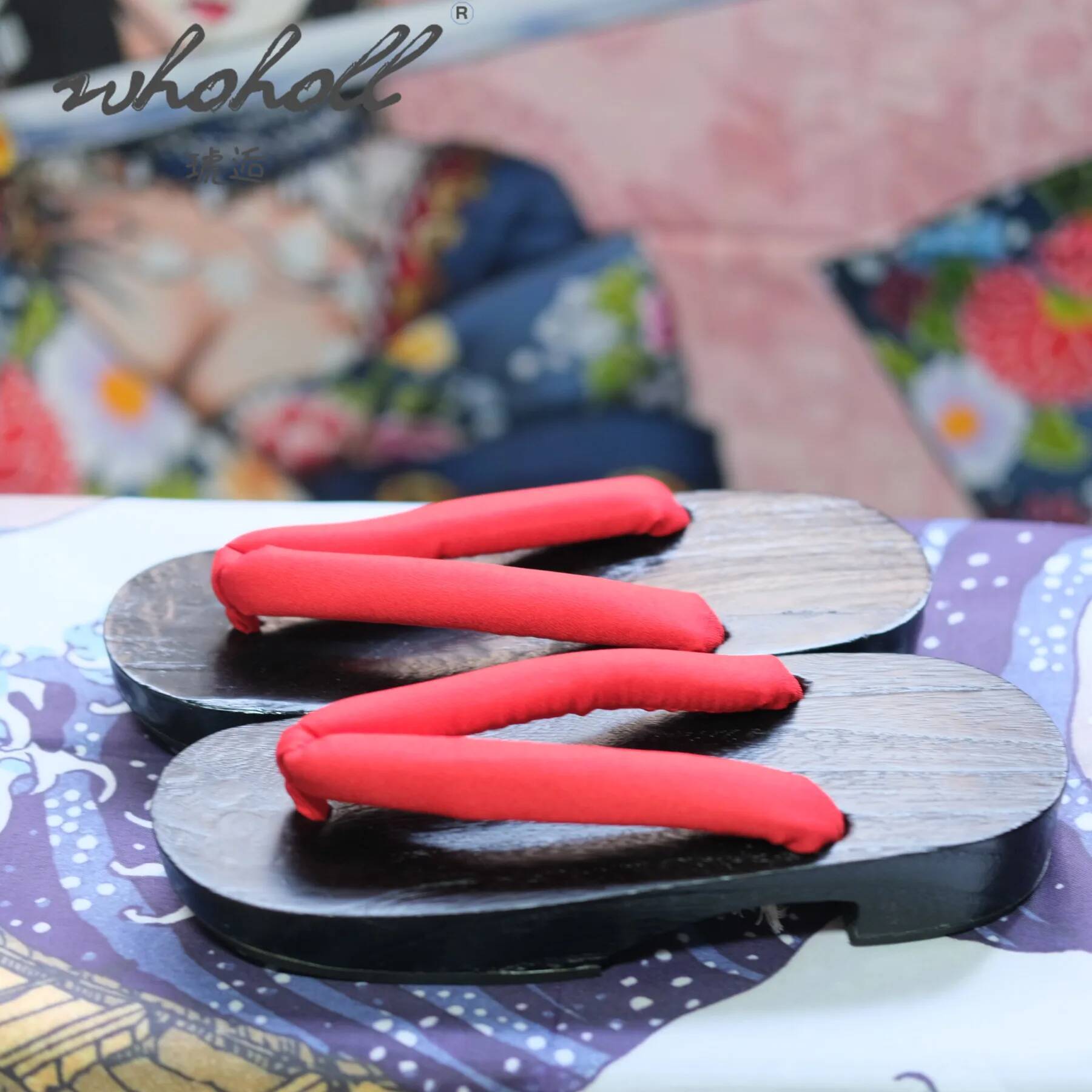 Pantoufles d'été japonaises Ge - Geta Wooden Sandal avis et prix