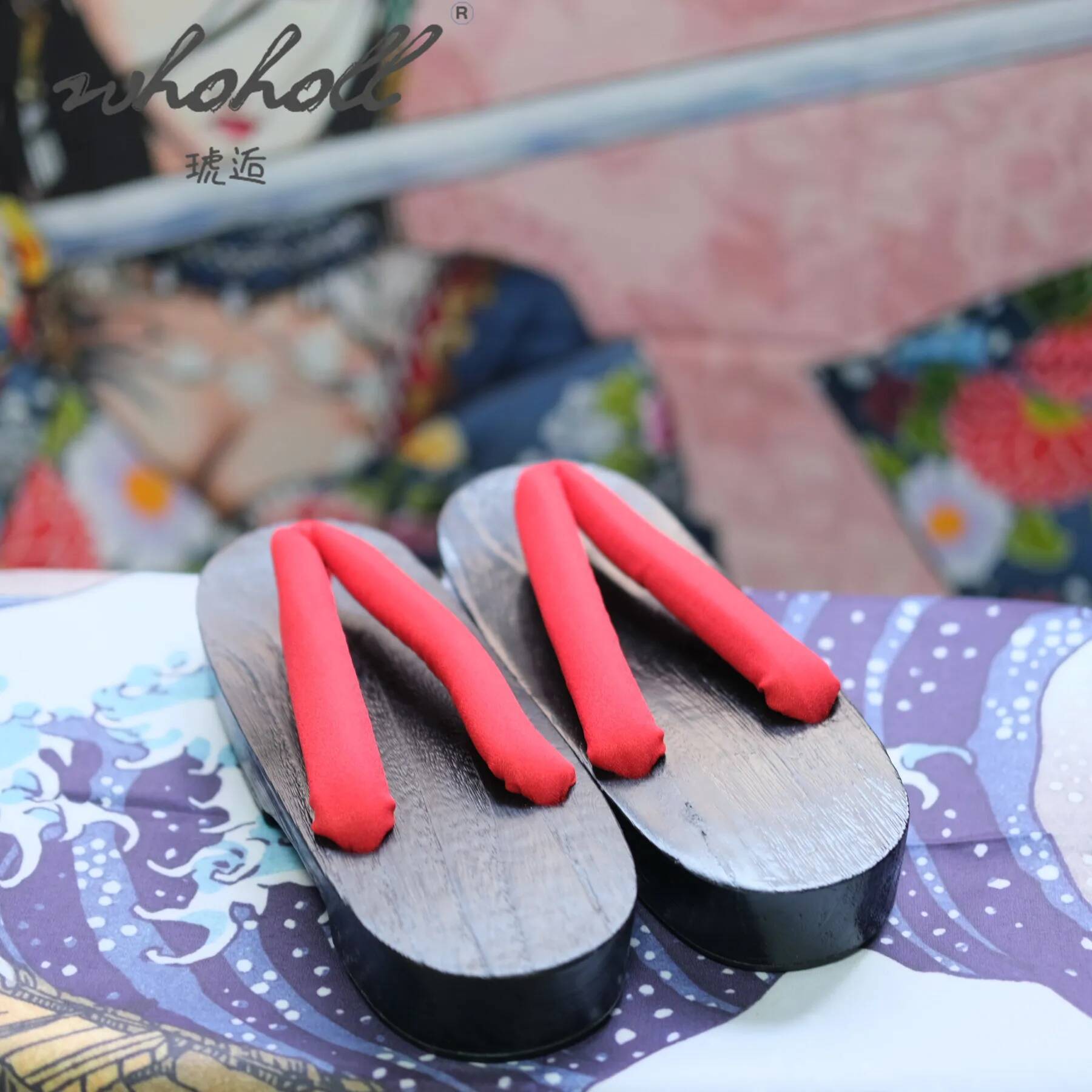 Pantoufles d'été japonaises Ge - Geta Wooden Sandal avis et prix