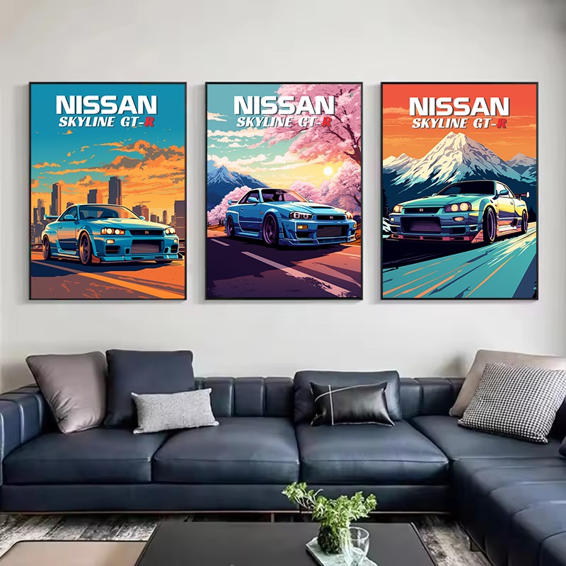 Affiche de voiture de sport cl - Japanese Lifestyle Home avis et prix