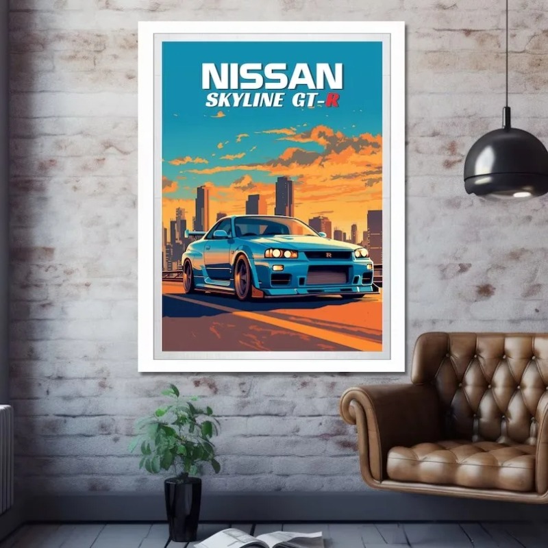Affiche de voiture de sport cl - Japanese Lifestyle Home avis et prix