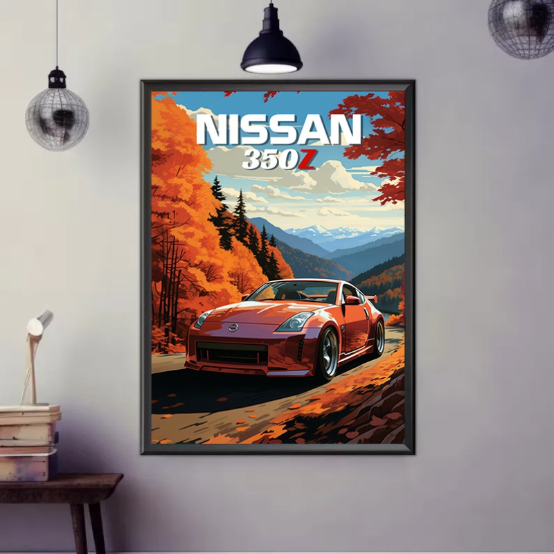 Affiche de voiture de sport cl - Japanese Lifestyle Home avis et prix