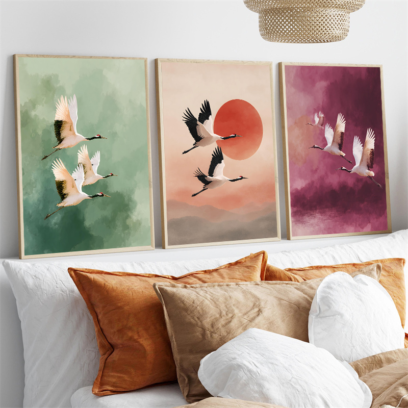 Affiches d'art vintage avec gr - Japanese Lifestyle Home avis et prix