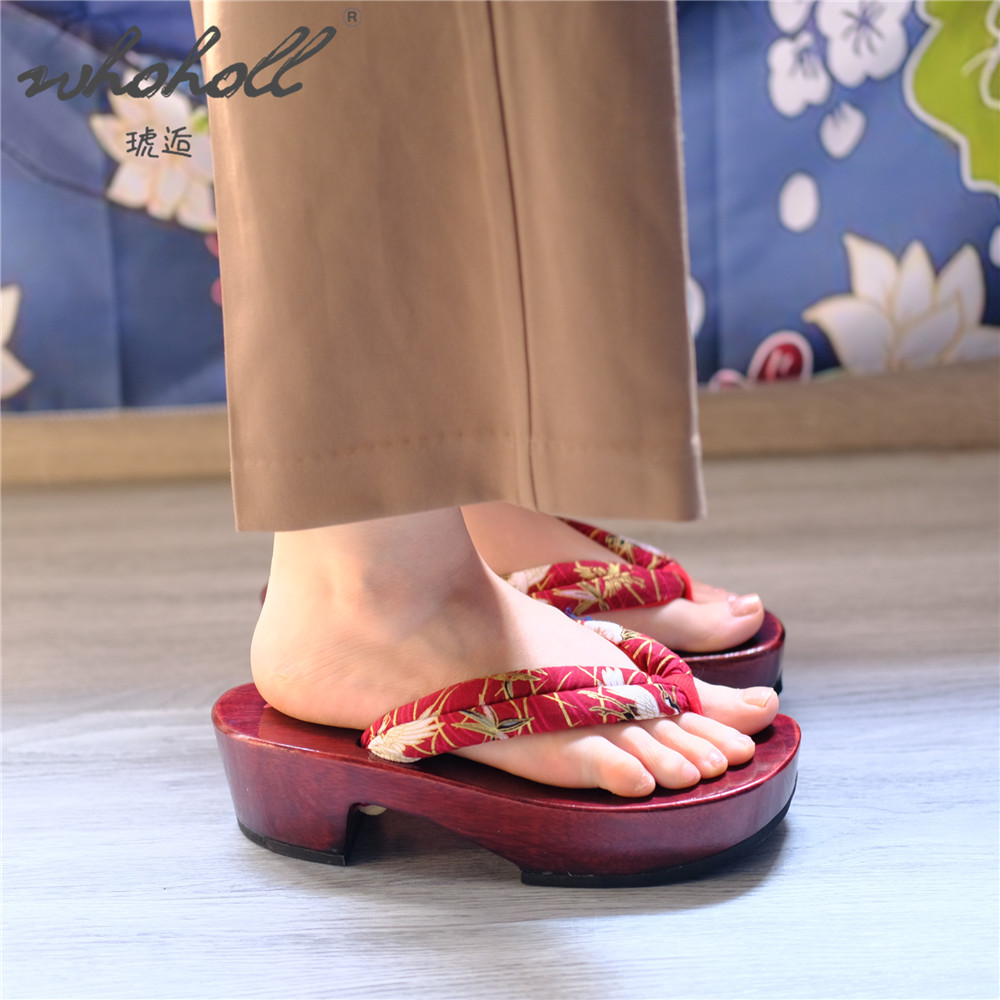 Chaussures de cosplay d'animat - Geta Wooden Sandal avis et prix