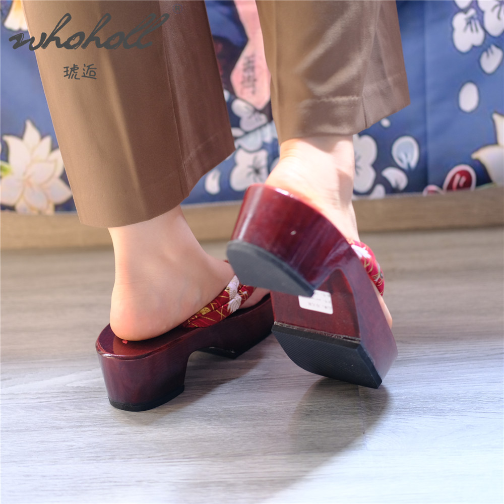 Chaussures de cosplay d'animat - Geta Wooden Sandal avis et prix