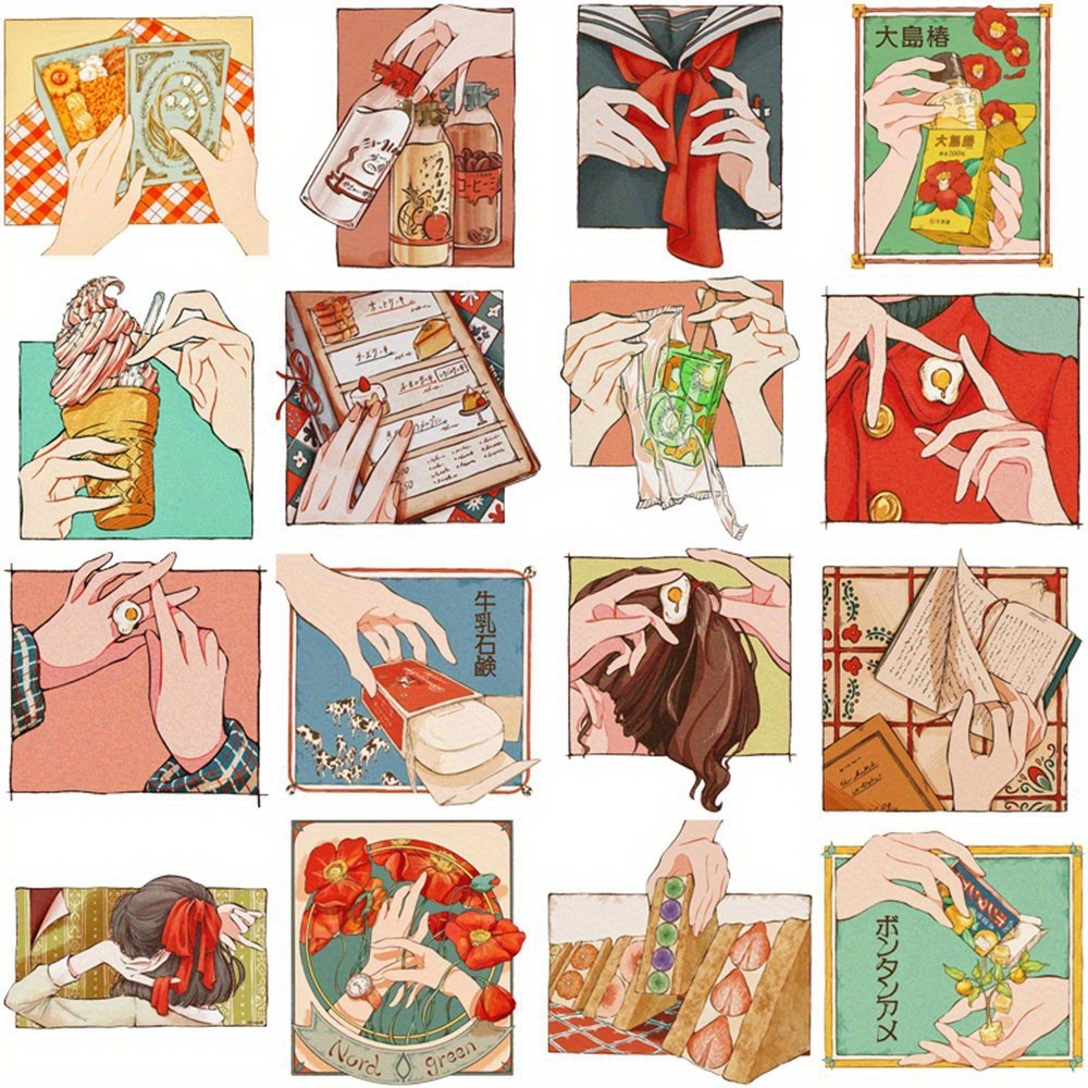 50 autocollants décoratifs de  - Japanese Lifestyle Anime avis et prix