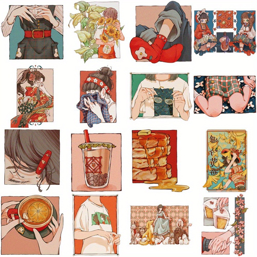 50 autocollants décoratifs de  - Japanese Lifestyle Anime avis et prix