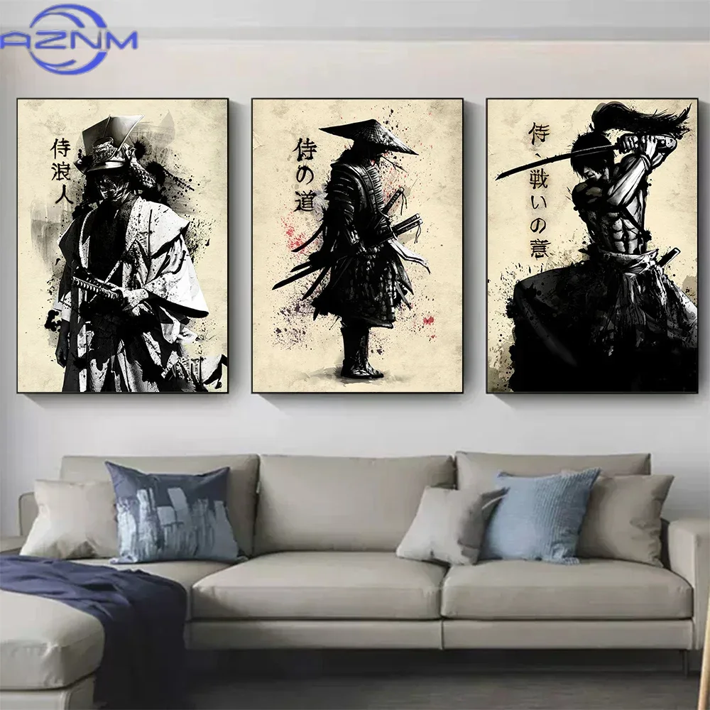 AZNM – peinture sur toile, aff - Japanese Lifestyle Home avis et prix
