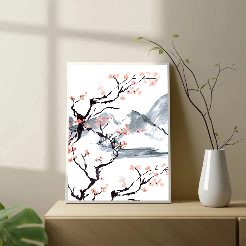 Impression sur toile de peintu - Japanese Lifestyle Home avis et prix