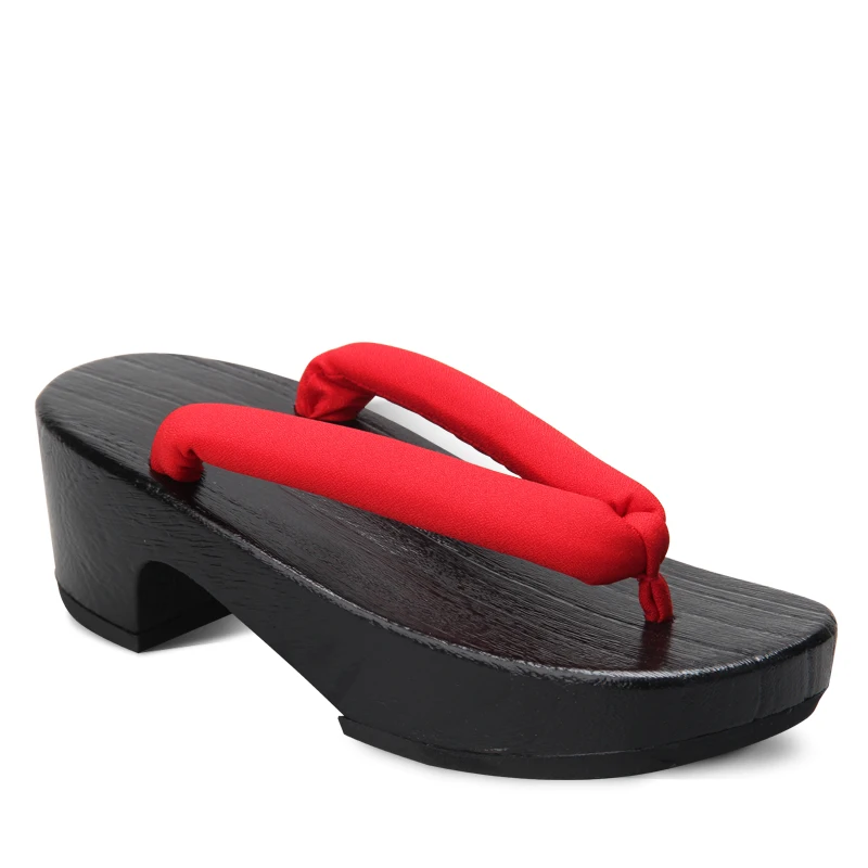 Sandales en bois noires en for - Geta Wooden Sandal avis et prix