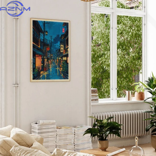 AZNM Impression sur toile de d - Japanese Lifestyle Anime avis et prix