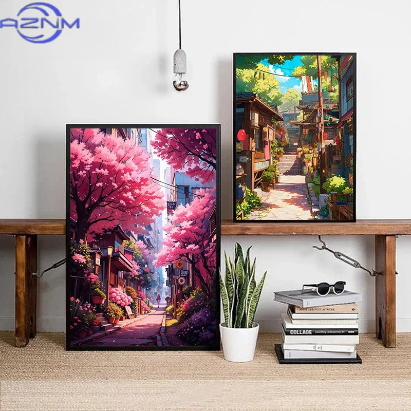 AZNM – affiche sur toile avec  - Japanese Lifestyle Home avis et prix