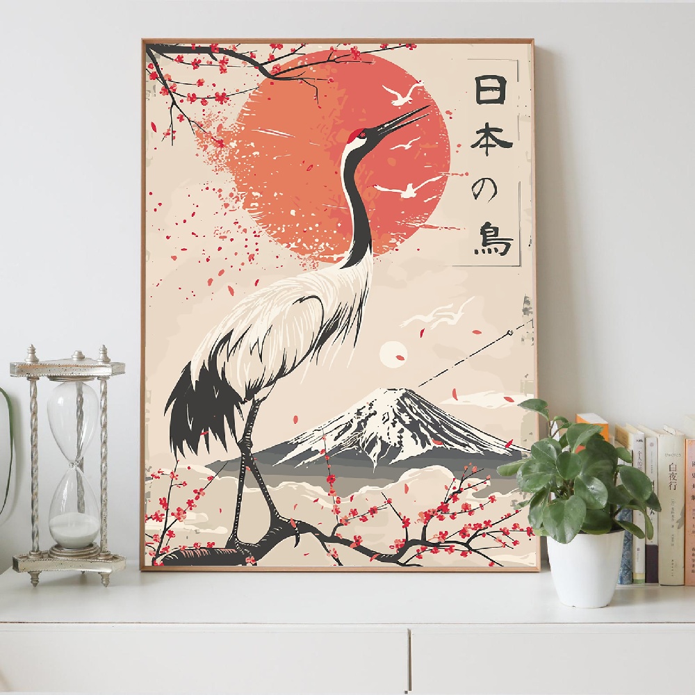 Peinture sur toile de style ja - Japanese Lifestyle Home avis et prix