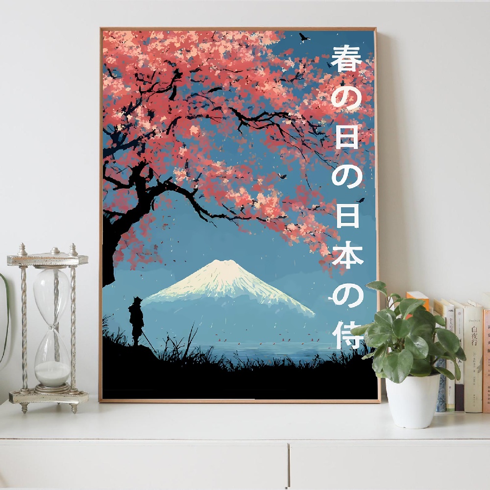 Peinture sur toile de style ja - Japanese Lifestyle Home avis et prix